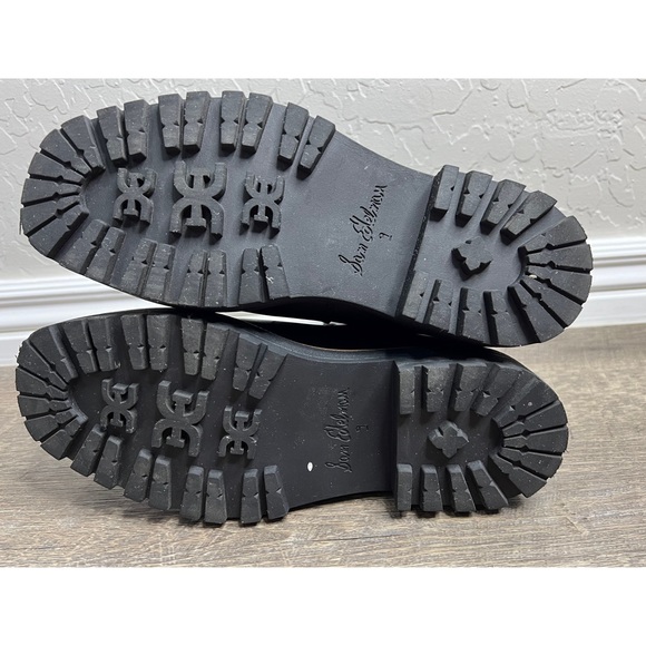 Sam Edelman Laguna Chelsea Boot Black Lug Sole Size 9 - Picture 8 of 8